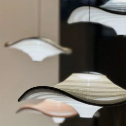 Alternative view of Nordic Creative Fabric Pendant Lights Restaurant Cafe Room Lampshade