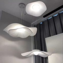 Alternative view of Fabric Chandelier, Kitchen Lampshade, Livingroom Light