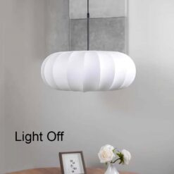 Nordic Wabi Sabi Silk Chandelier Restaurant Bar Bedroom Bedside