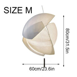 Silk Pendant Light, Cloth Hanging Light, Over Island Lampshade M
